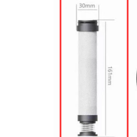 Handheld Shower Head with KDF Filter and Pressure Boost